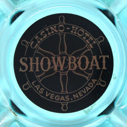 Ashtray, Casino Souvenir, Showboat Casino Hotel, Las Vegas, Nevada, Vintage