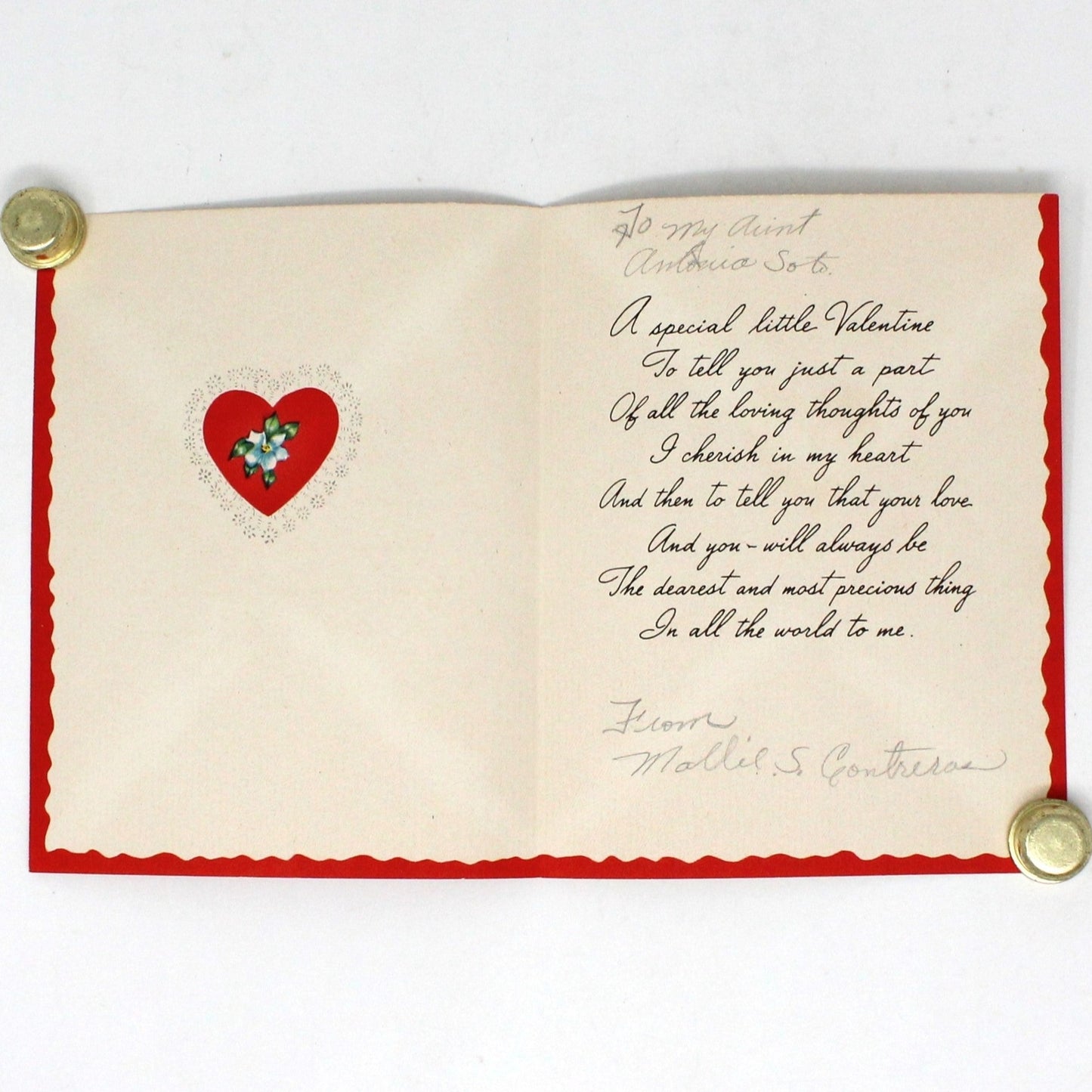Greeting Card / Valentine Card, A-Meri-Card, Victorian Couple, Vintage