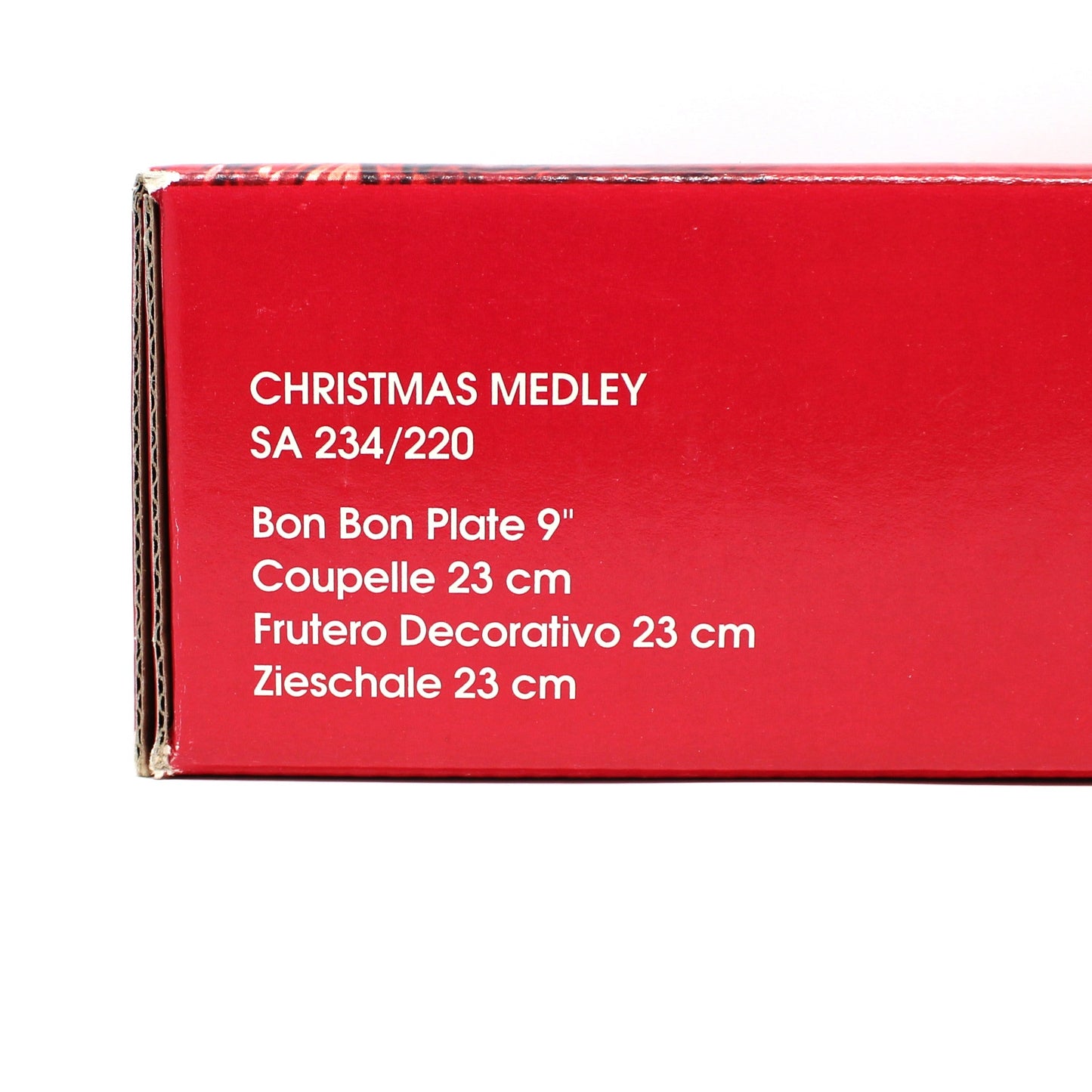 Bon Bon / Candy Dish, Mikasa, Christmas Medley, Frosted Glass, Germany, Vintage 9"