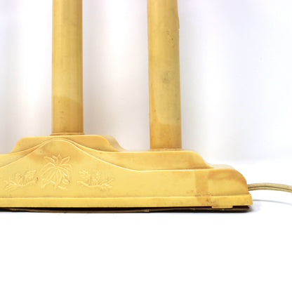 Candelabra, Christmas Candolier, Excel 3-Light, In Original Santa Box, Working, Vintage