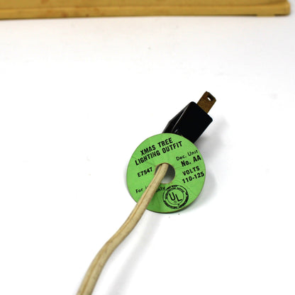 Candelabra, Christmas Candolier, Excel 3-Light, In Original Santa Box, Working, Vintage