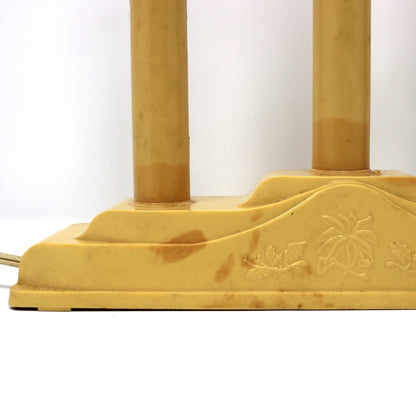 Candelabra, Christmas Candolier, Excel 3-Light, In Original Santa Box, Working, Vintage