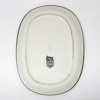 Platter, Gibson, Palm Court Christmas, Tropical Holiday Servingware, 2004