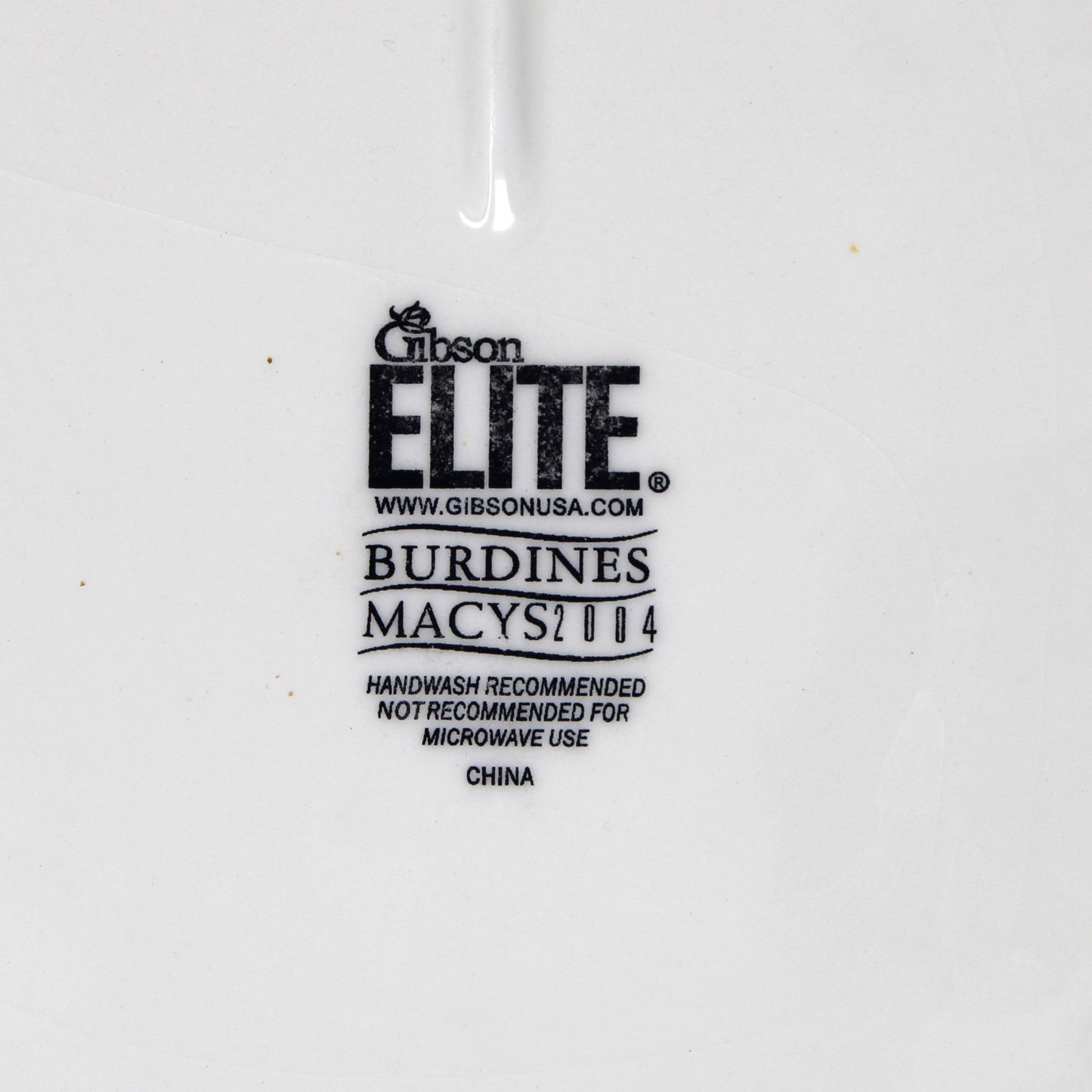 Platter, Gibson, Palm Court Christmas, Tropical Holiday Servingware, 2004