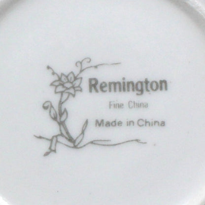 Demitasse & Saucer, Remington Fine China, Pink Roses, Vintage