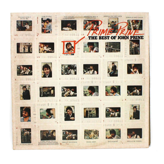 Record Album, John Prine, Prime Prine The Best of John Prine, Original 1976, Atlantic Records, Vintage VG