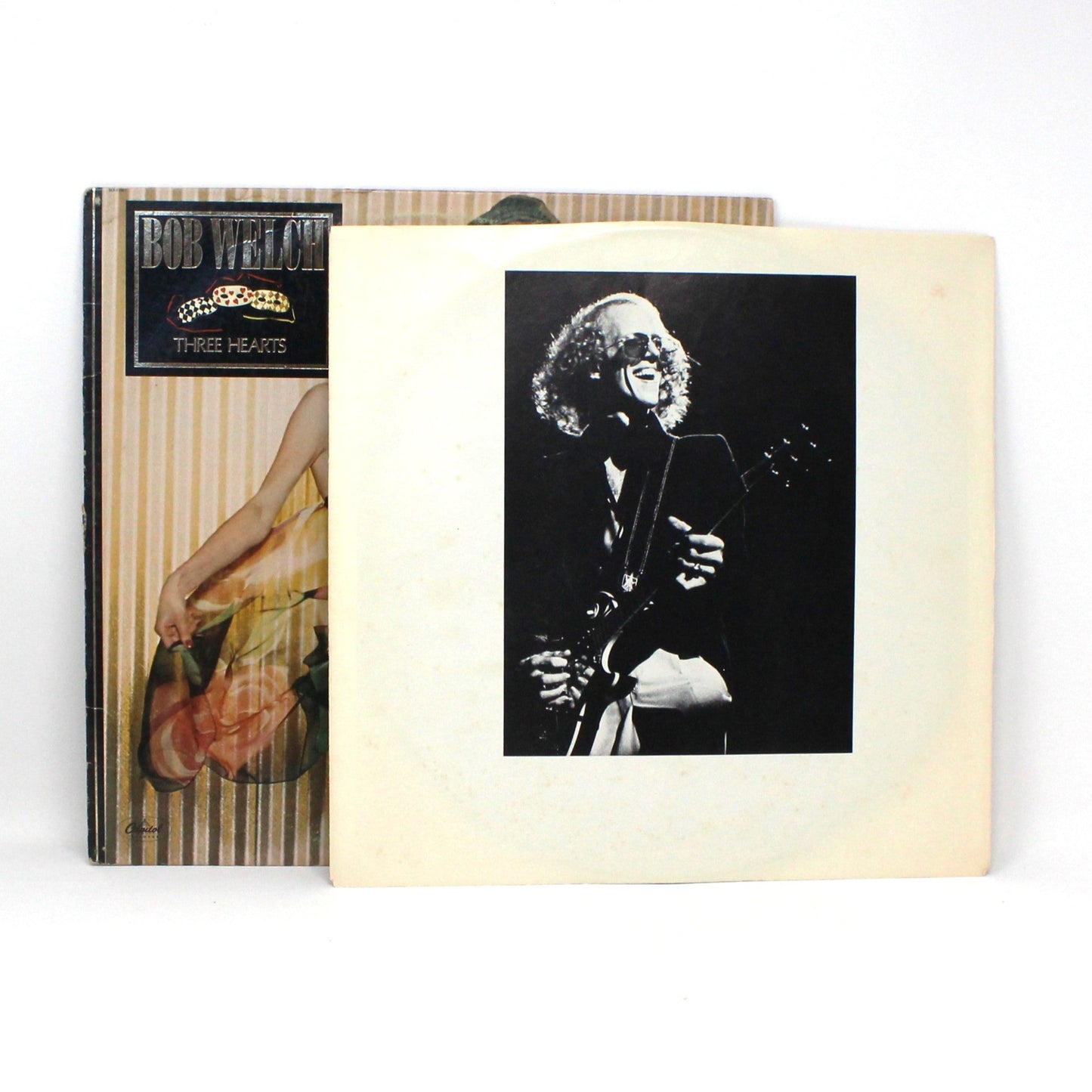 Record Album, Bob Welch, Three Hearts, Original 1979, Capitol Records, Vintage Vinyl, USED, VG+