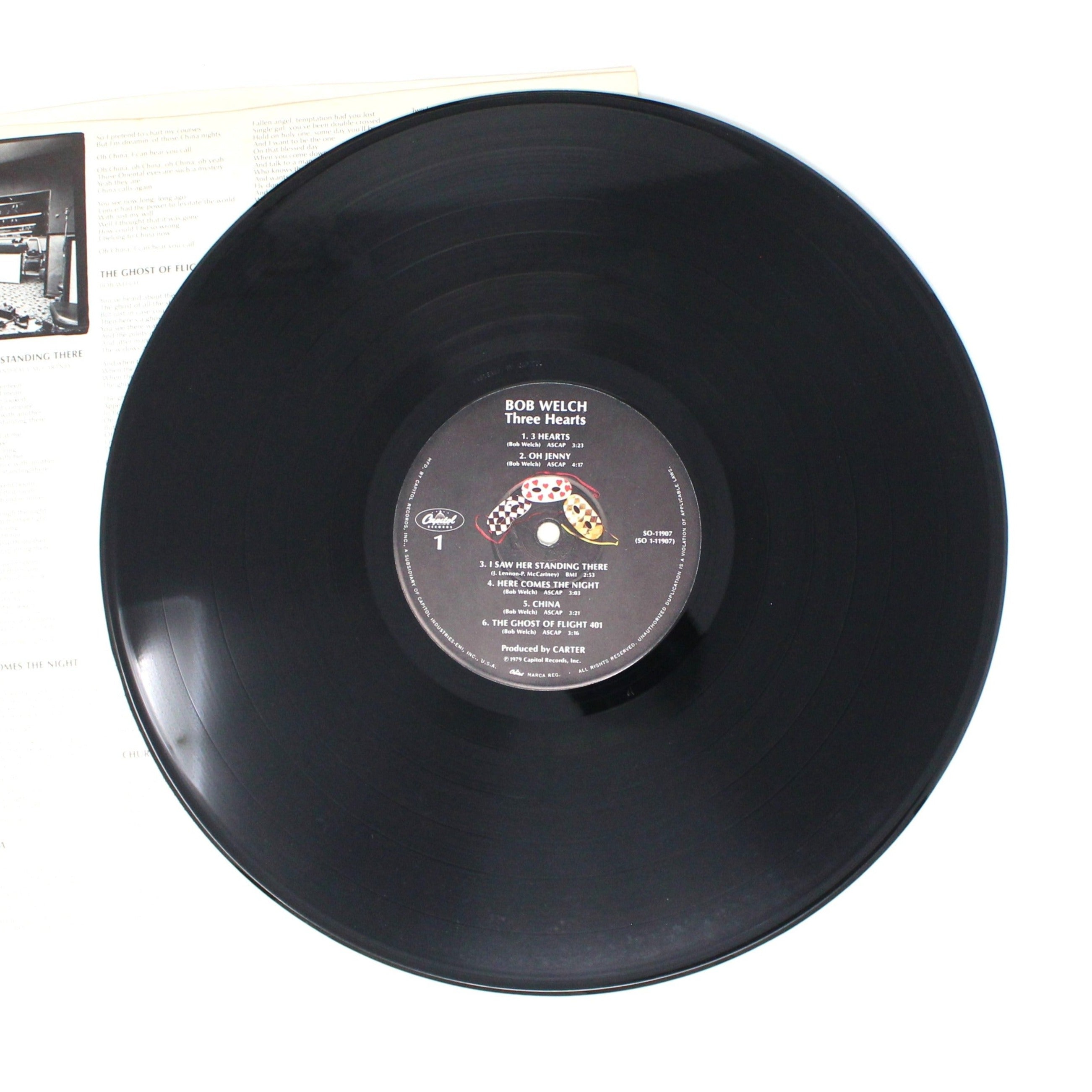 ポップス+ロック(洋楽) CD Bob Welch Three Hearts  ONE36328 One Way Records (6), One Way Records (6), EMI Music Special Markets /00110 Bob Welch – Three Hearts – Vinyl (LP, Album, Stereo), 1979