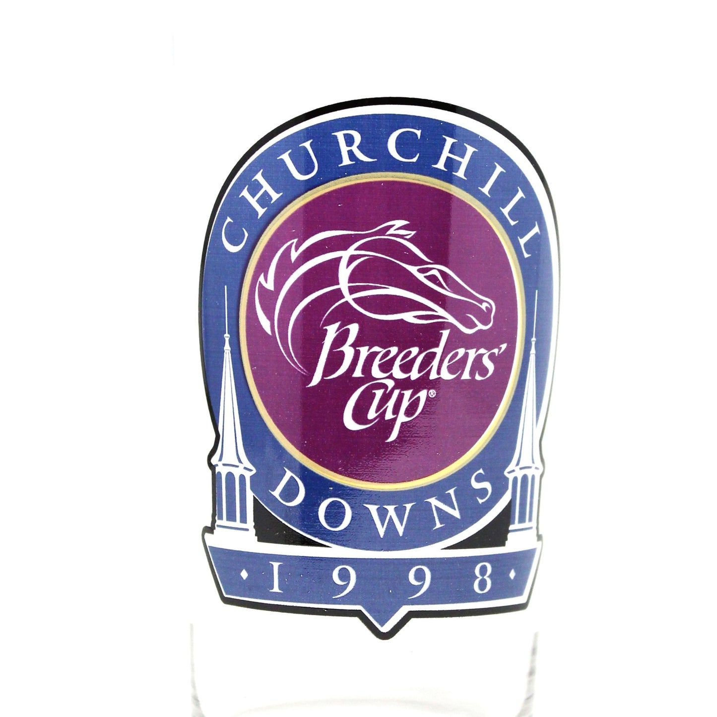 Glasses, Mint Julep, Breeders' Cup, Churchill Downs, 1998 Vintage Collectible
