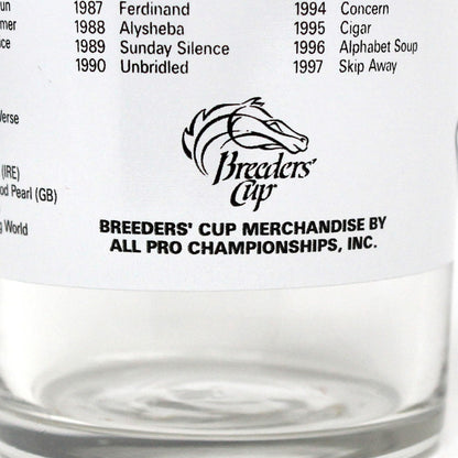 Glasses, Mint Julep, Breeders' Cup, Churchill Downs, 1998 Vintage Collectible