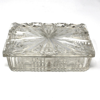 Box, Cigarette Box, Lancaster Colony, Radiant Crystal, Vintage Tobacciana