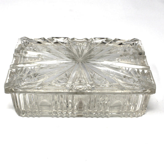 Box, Cigarette Box, Lancaster Colony, Radiant Crystal, Vintage Tobacciana