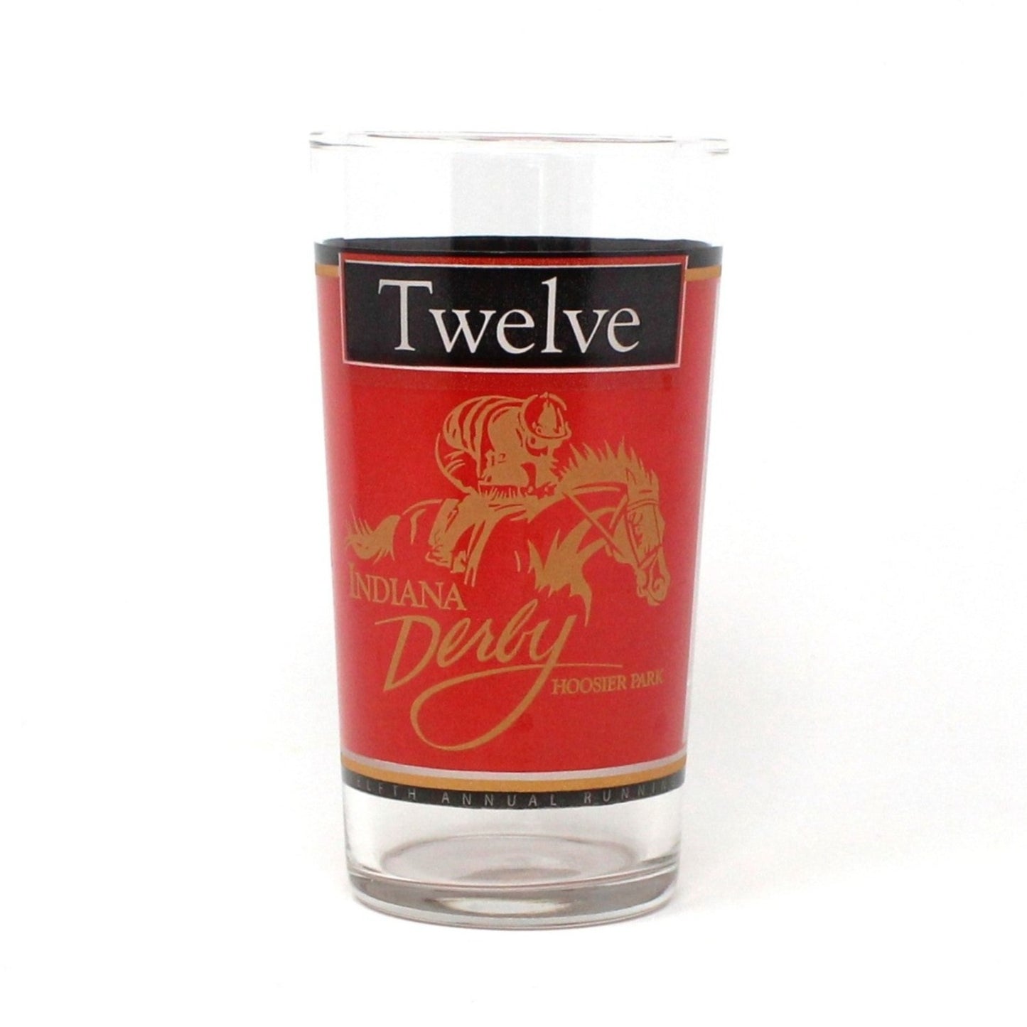 Glasses, Mint Julep, Indiana Derby, Bacardi, 2006 Collectible