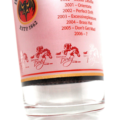 Glasses, Mint Julep, Indiana Derby, Bacardi, 2006 Collectible