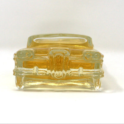 Decanter, After Shave, Avon, 1958 Ford Edsel, Black Suede After Shave in Box, Vintage