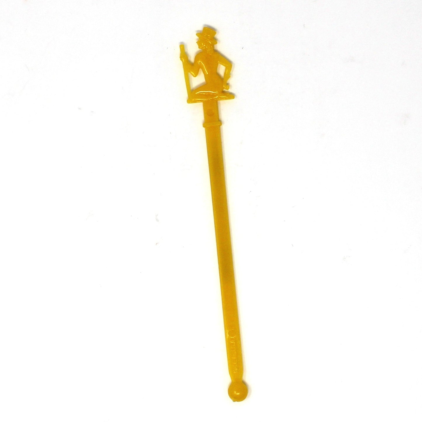 Cocktail Drink Stirrers - Swizzle Sticks / Spoons, Lady in Top Hat, Stanton's, Des Moines, IA, Vintage, 1960's