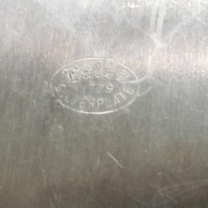 Serving Dish with Lid, Silverplate, Oval Covered Casserole, Eales 1779, Vintage