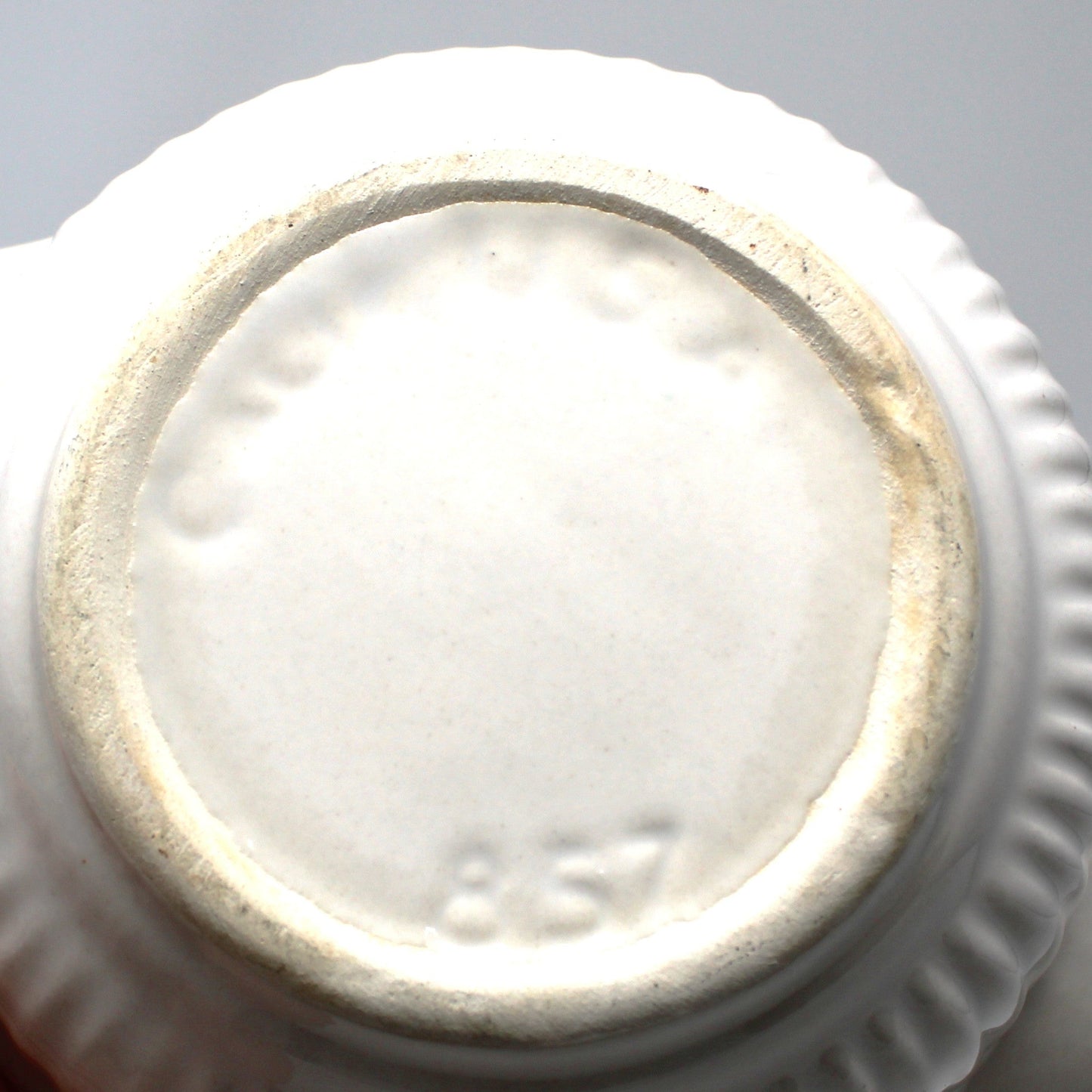 Soup Crocks with Lids and Handles, California USA White Ceramic Bowls, Set of 4, Vintage