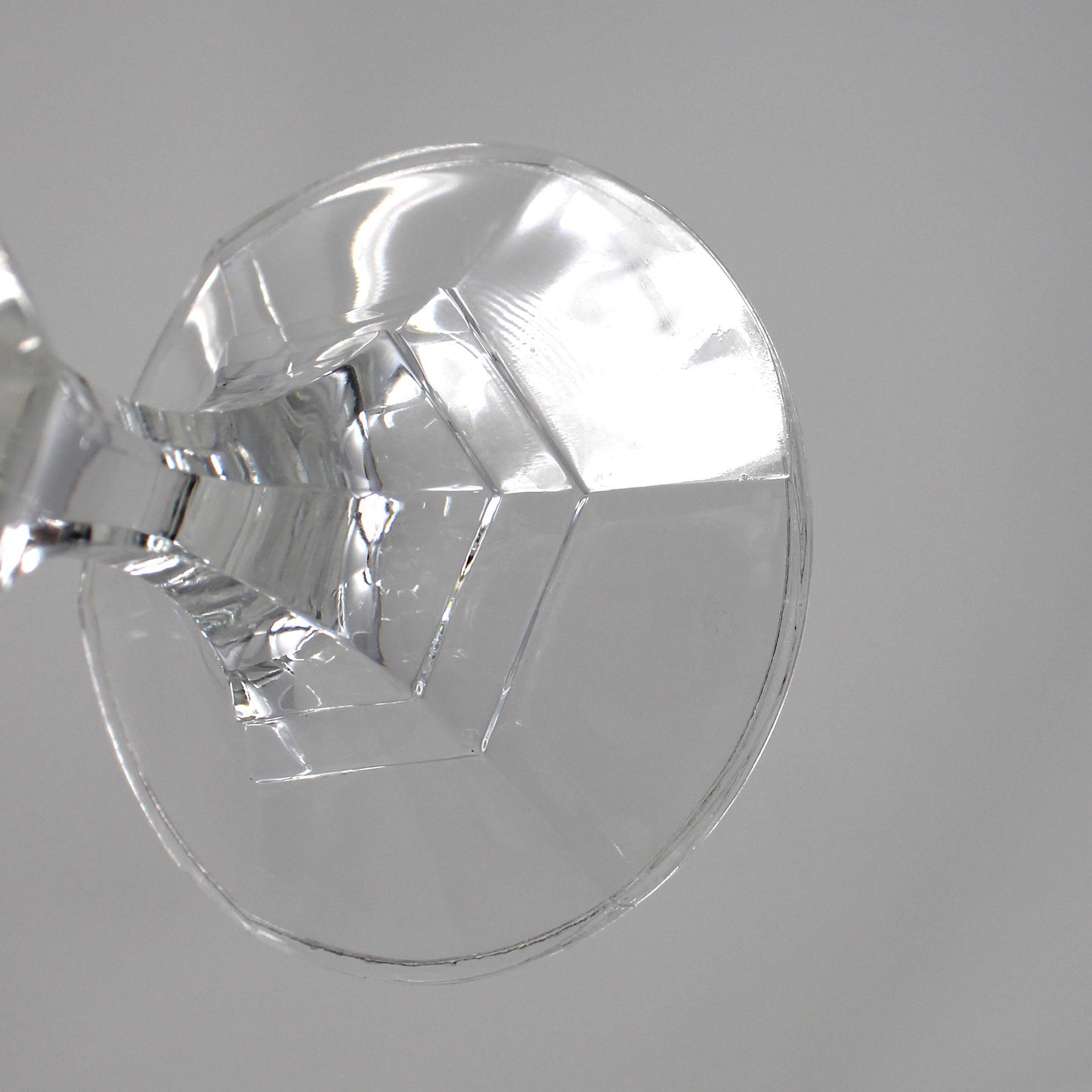 Candle Holders, Libbey, Clear Glass #2245 Pattern, Set of 2 Taper Candlesticks, Vintage