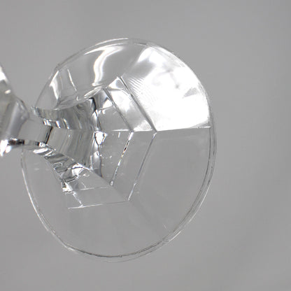 Candle Holders, Libbey, Clear Glass #2245 Pattern, Set of 2 Taper Candlesticks, Vintage