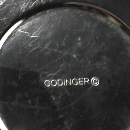 Basket, Godinger Silverplate, Pierced / Wire Hammered Maple Leaves with Handle, Vintage