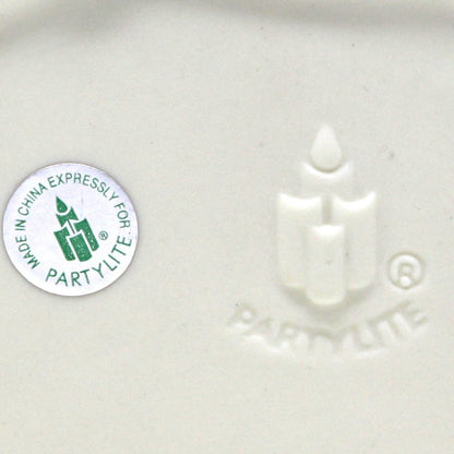 Candle Holder, Partylite, Ariana Garden Fairy Votive / Tealight, Bisque Porcelain, Vintage, SOLD