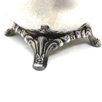 Coffee Serving Set, Silverplate, Coffee Pot, Sugar Bowl with Lid and Creamer, Oneida, Du Maurier Pattern Hollowware, Vintage