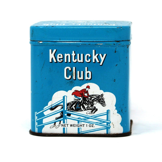 vintage kentucky club tobacco tin Empty 6-Pack Mini Cans w/ Plastic Holder, ~2" 424 ads for tins tobacco