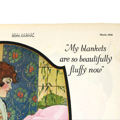 Advertisement, The Eden Washing Machine, Original Magazine Ad 1920, Antique