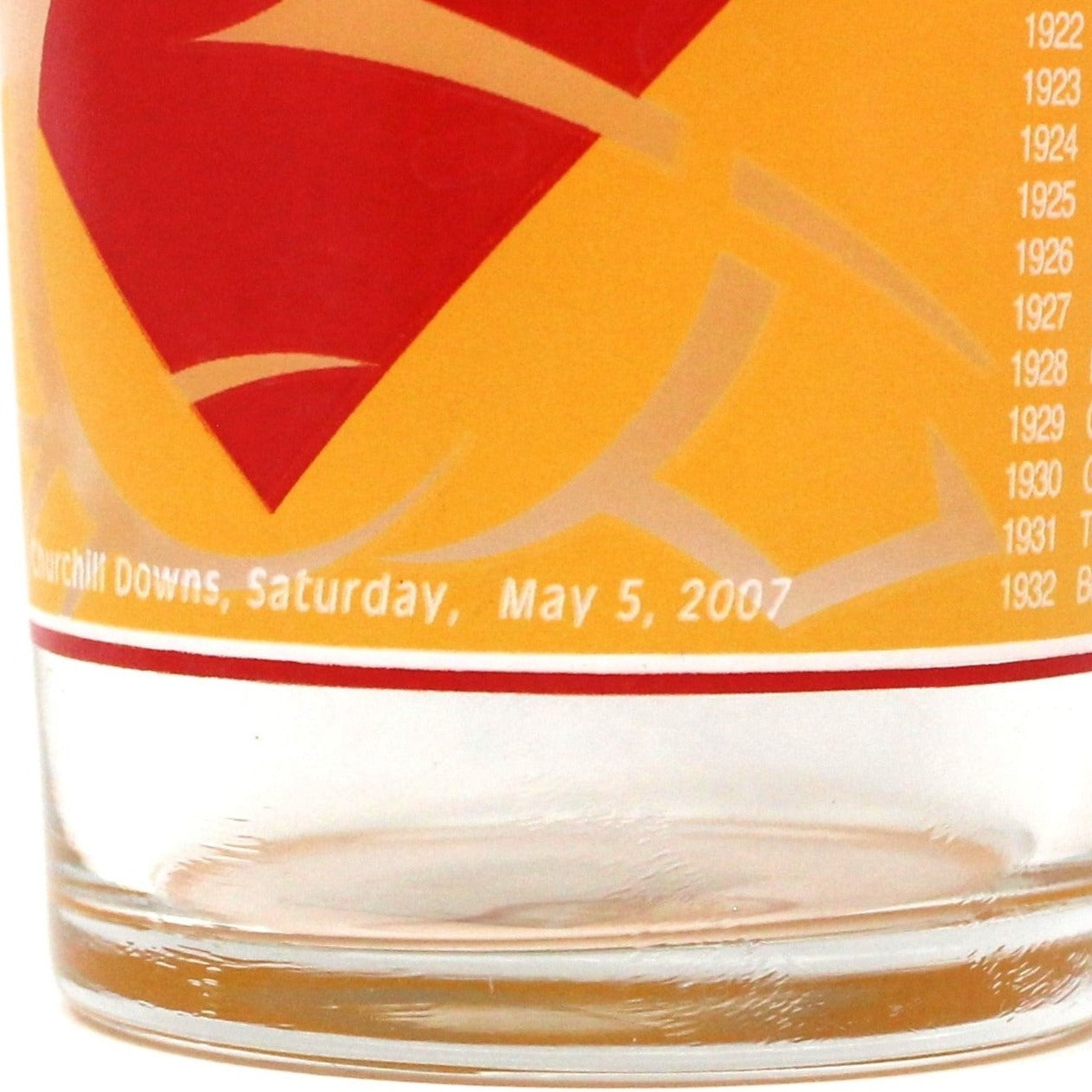 Glasses, Mint Julep, Kentucky Derby, Churchill Downs, 2007 Collectible