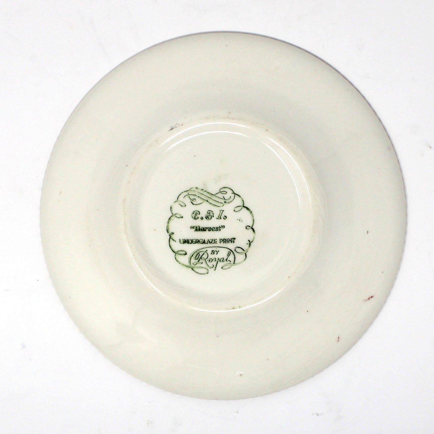 Bread & Butter Plates, Royal China, Currier & Ives, Pink & White Ceramic, Vintage