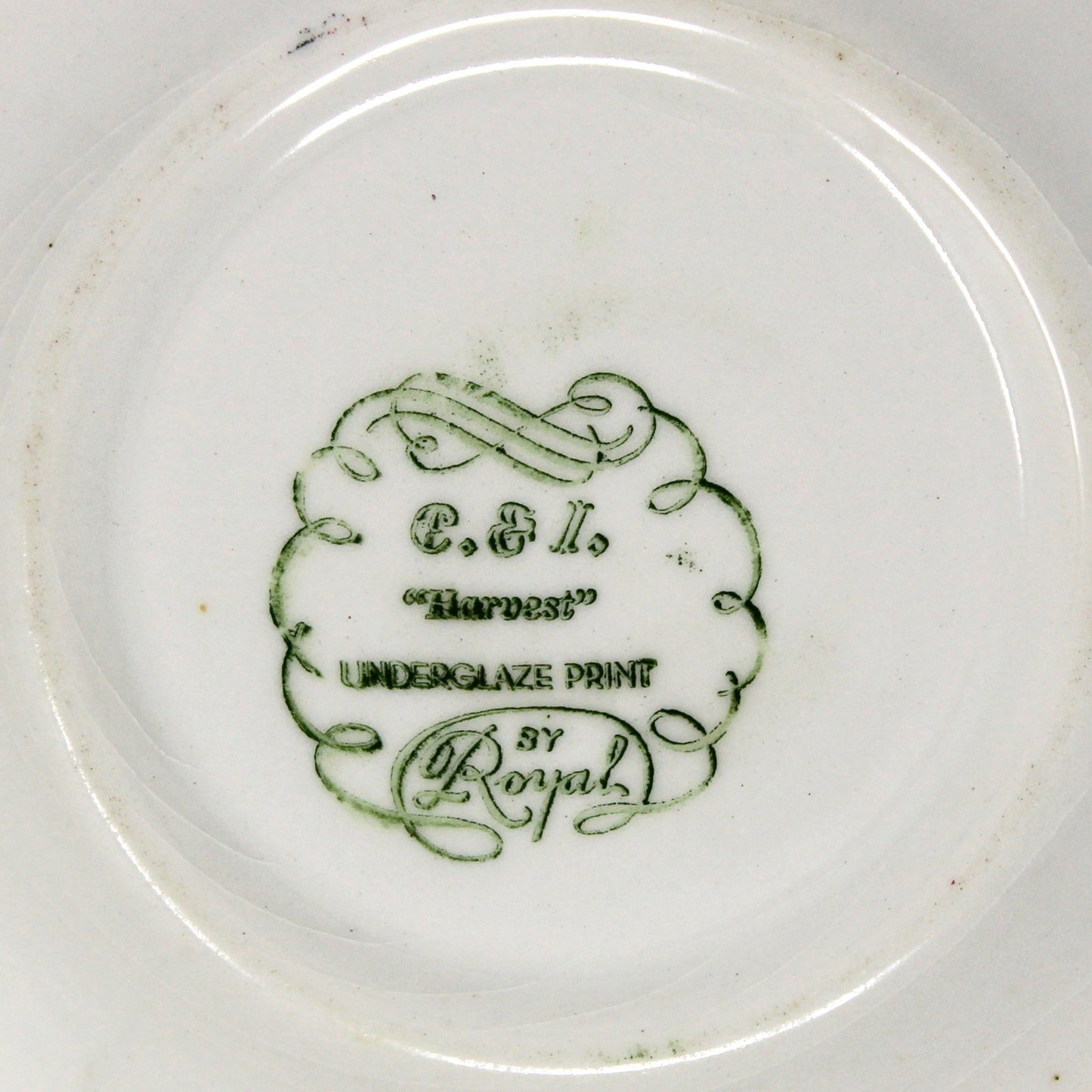 Bread & Butter Plates, Royal China, Currier & Ives, Pink & White Ceramic, Vintage