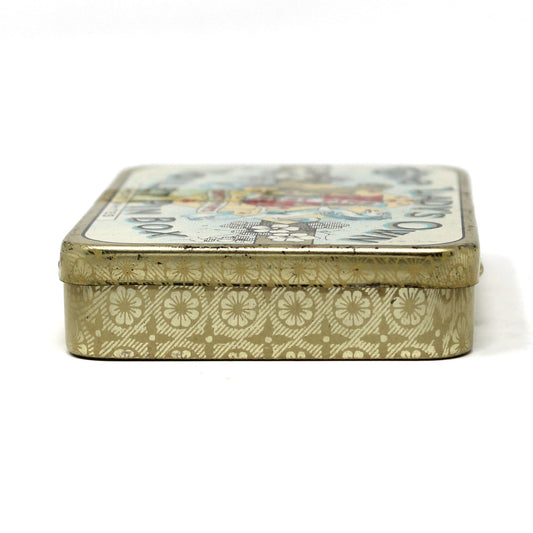 Tins, Storage Box, Travel / Storage Container, The Lady's Own Toilet Pin Box, Antique