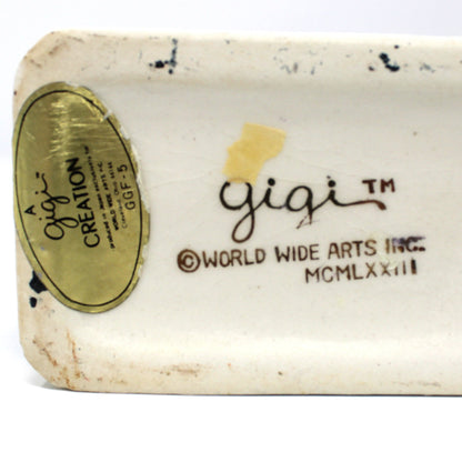 Figurine, Gigi, Sharin' Is Carin' Girls Holding Hands, Friendship, World Wide Arts, Vintage