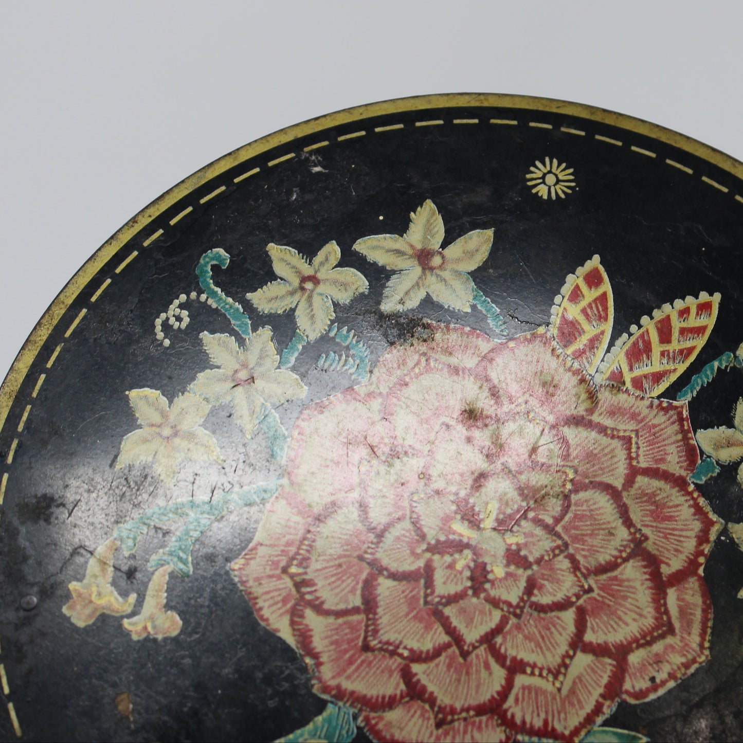 Box, Dusting Powder Box, Avon Jasmine, Mid Century Metal Tin, Vintage