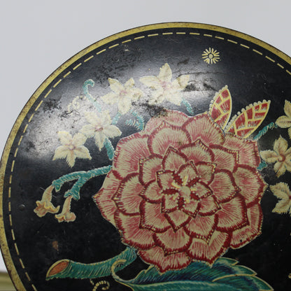 Box, Dusting Powder Box, Avon Jasmine, Mid Century Metal Tin, Vintage