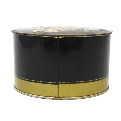 Box, Dusting Powder Box, Avon Jasmine, Mid Century Metal Tin, Vintage