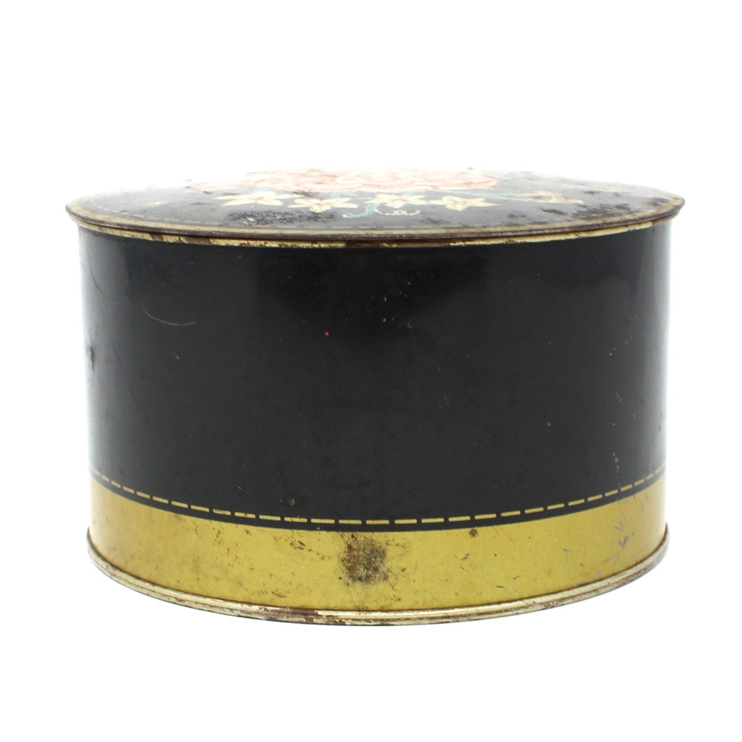 Box, Dusting Powder Box, Avon Jasmine, Mid Century Metal Tin, Vintage