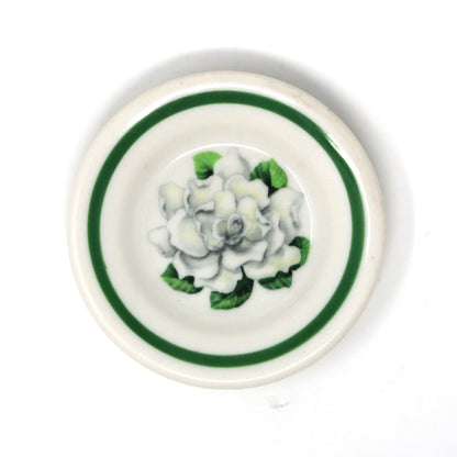 Butter Pats, Syracuse China, Whitfield Gardenia Pattern, Restaurant Ware, Vintage 1940's