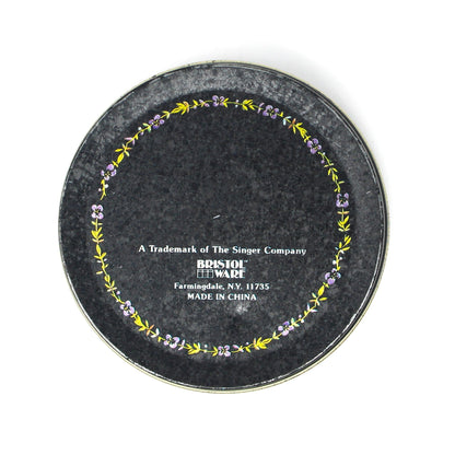 Tins, Storage Box / Container, The Singer Manufacturing Co, Iridescent, Bristol Ware, Vintage