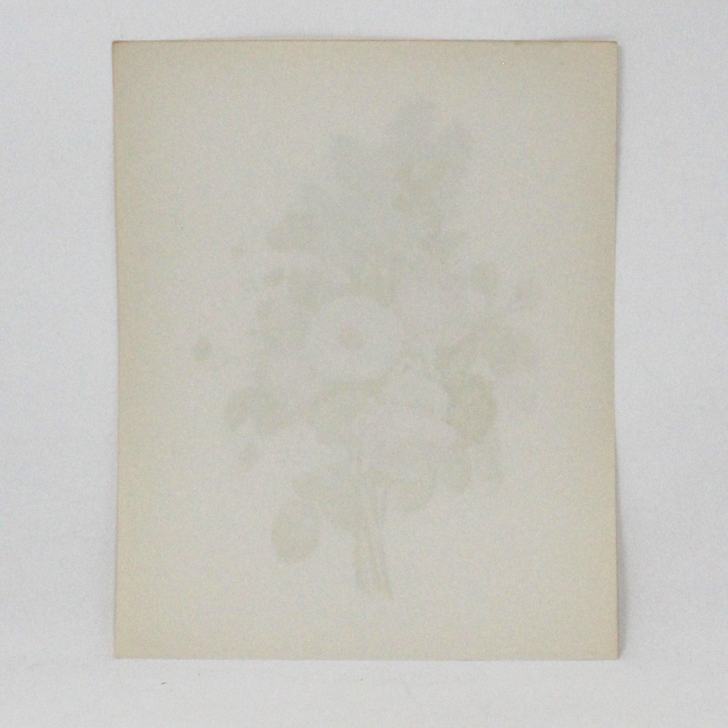 Print, Lithograph, J Prevost, Floral Bouquet #3216, Vintage