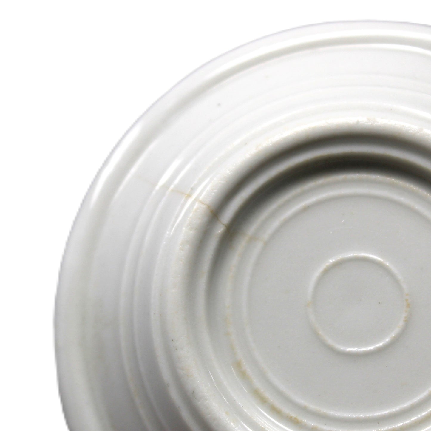 Butter Pats, Restaurant Ware, Geometric, White / Gray, Vintage 1940's