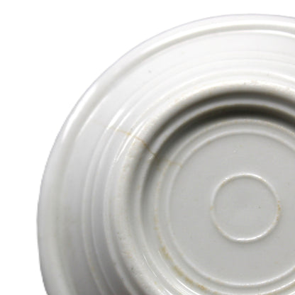 Butter Pats, Restaurant Ware, Geometric, White / Gray, Vintage 1940's