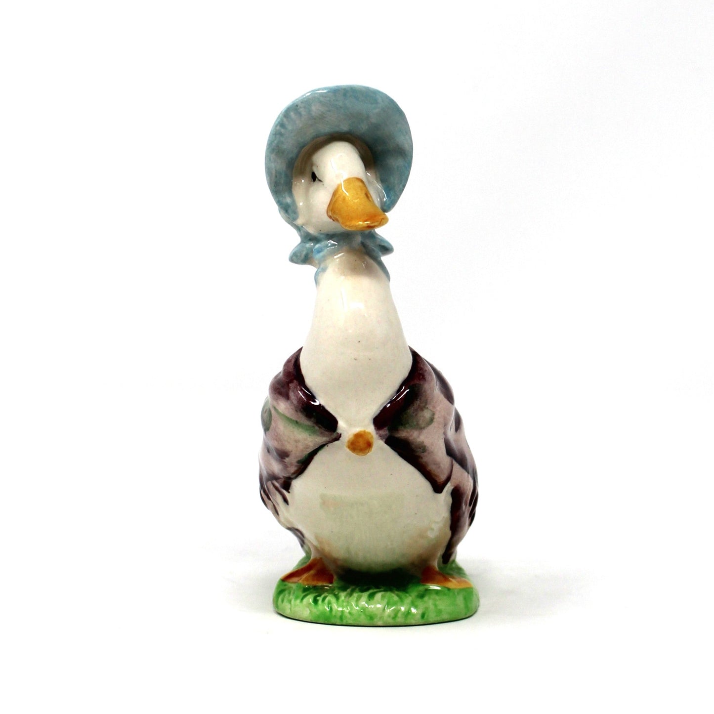 Figurine, Beatrix Potter, Jemima Puddleduck, Beswick, England, F. Warne & Co, Vintage 1948