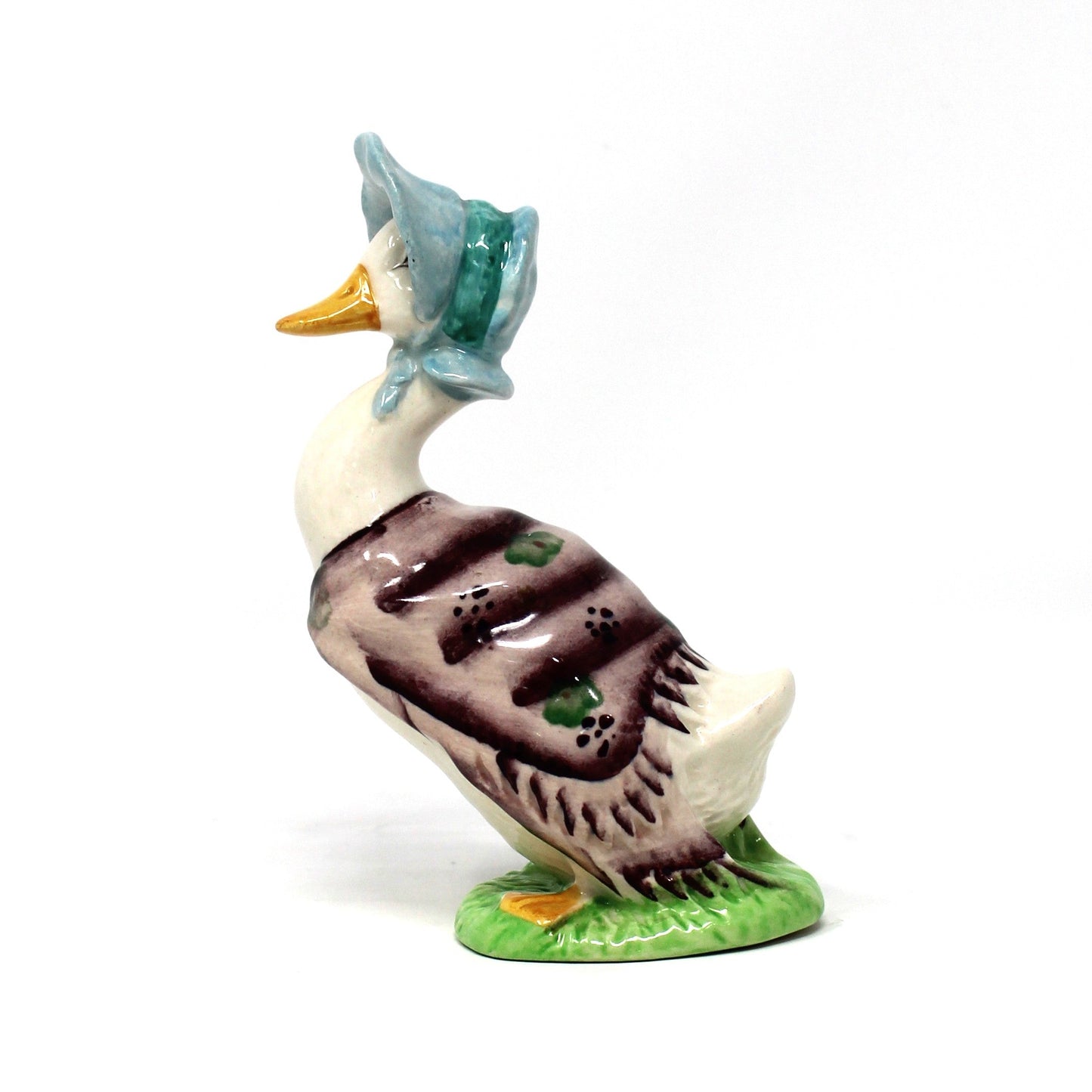 Figurine, Beatrix Potter, Jemima Puddleduck, Beswick, England, F. Warne & Co, Vintage 1948