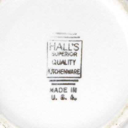 Milk Pitcher, Hall China, Heather Rose, Vintage