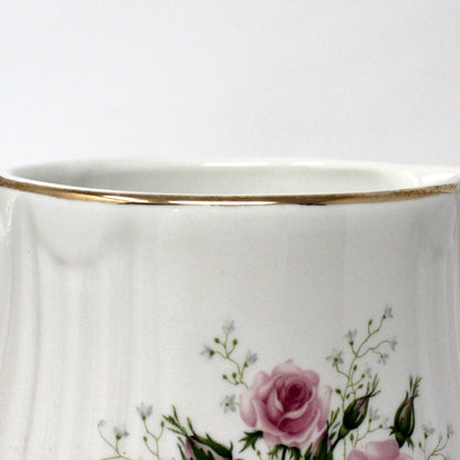 Milk Pitcher, Hall China, Heather Rose, Vintage