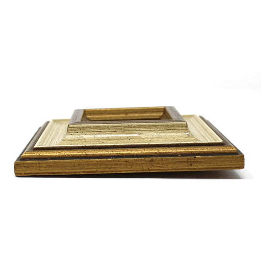 Painting, Roberta McDowell, Original Plaque, Blue Bird, Wood Framed, Vintage 1970's