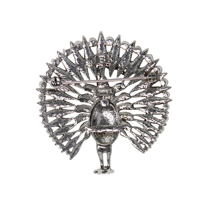 Brooch / Pin, Camrose & Kross, JBK Peacock, Swarovski Crystals, Original Case, Vintage