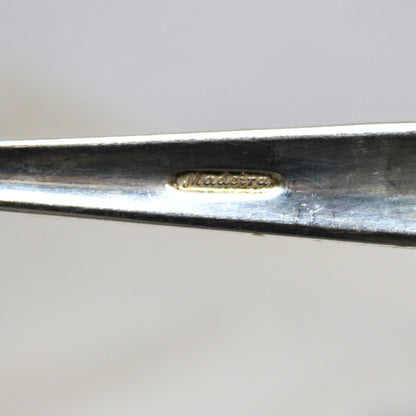 Flatware Set, Towle, Madeira, Sterling, Three Piece Place Settings for Two, 6 Pieces, Vintage 1948